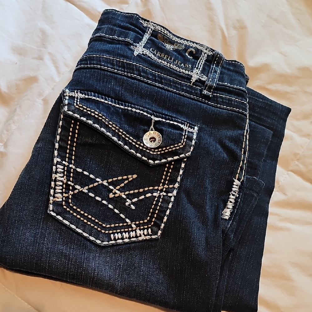 Women's Dark Indigo Flare Jeans